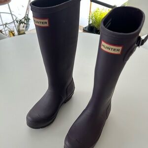 Barely worn Purple Hunter Boots